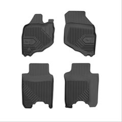 Πατάκια Αυτοκινήτου No77 Σκαφάκια για Honda Jazz 2001-2008 4τμχ Frogum | Pancarshop