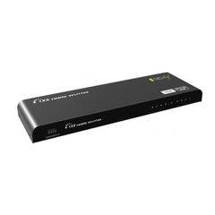 Techly HDMI2-4K8HDR HDMI v2.0 Splitter 4K 8 ways HDR
