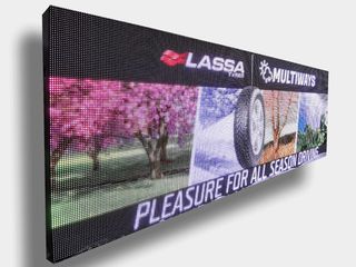 Ηλεκτρονική πινακίδα LED, με διαστάσεις 292×100 και τύπο Pixel P10, έγχρωμο, εξωτερικού χώρου