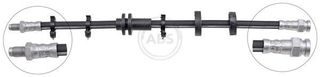 Ελαστικός σωλήνας φρένων εμπρός L+R FIAT / LANCIA (390 mm) (OUT M10x1.0) 7655155, 71736919, 7609088, 7674976, 82289850