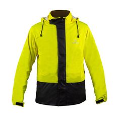 Κωδ.374741 Αδιάβροχο - διαπνέον μπουφάν Nordcode Rain Jacket stretched μαύρο/fluo τηλ.215-215-8211