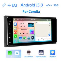 TOYOTA CELICA (1999-2009) 7" Οθόνη Android Car Radio Navigation | 6GB+128GB | 8-Core | Ασύρματο CarPlay & Aσύρματο Android Auto | GPS | WiFi | EQ | HiFi | FM/RDS-thumb-2