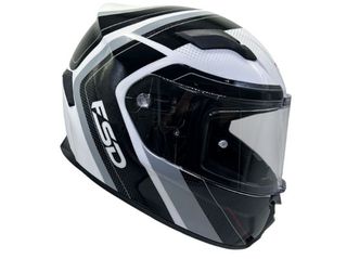 Κράνος Μηχανής Fullface FSD820 Άσπρο-γκρι