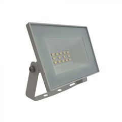 VTAC - Προβολέας LED Slim 10W 4000K IP65 Λευκός (E-Series) - SKU: 23971