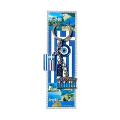 Τουριστικό μπρελόκ Souvenir - Σετ 12pcs - Greece - 127196