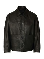 Selected Marc Ανδρικό Leather Jacket 16100985-thumb-1
