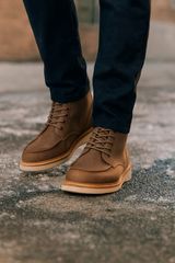 Selected Teo New Suede Ανδρικές Μπότες Moc-Toe 16078799-thumb-2