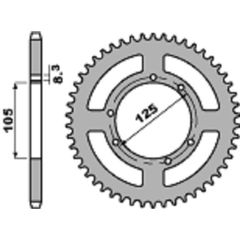 Γραναζι Πισω Ultra Light 4413 - 525 | Pbr