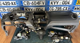 TOYOTA RAV 4 (XA20) 00-05" ΣΕΤ ΑΕΡΟΣΑΚΟΙ (SET AIRBAG) ΤΑΜΠΛΟ, ΤΙΜΟΝΙ, ΖΩΝΕΣ