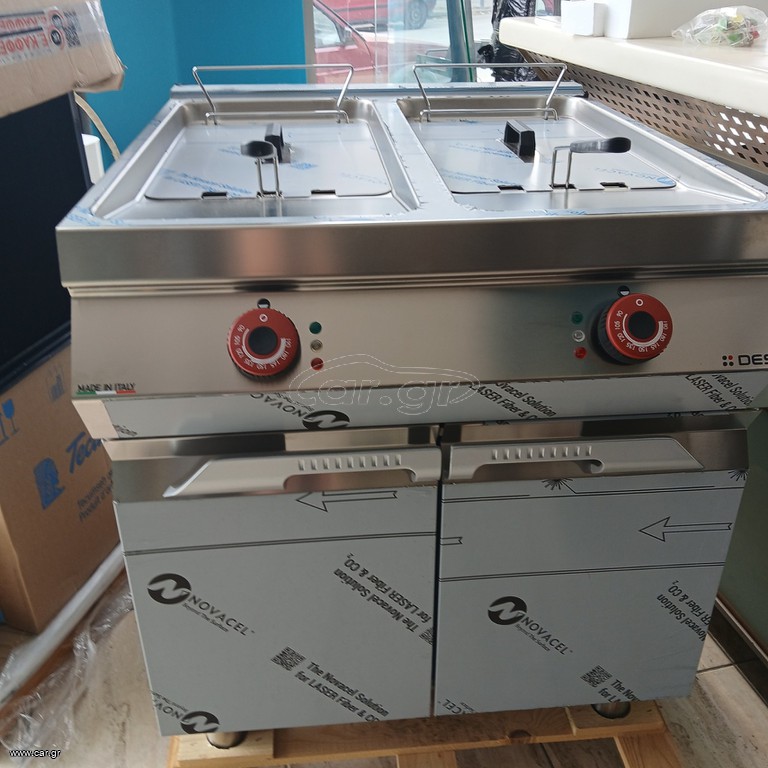 ΦΡΙΤΕΖΑ ΗΛΕΚΤΡΙΚΗ  21+21 ΛΙΤΡΑ 400V/34.8KW