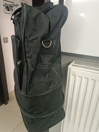 Βαλίτσα υφασμάτινη με ροδάκια – Μεταβαλλόμενο ύψος-thumb-1