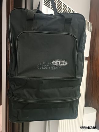 Βαλίτσα υφασμάτινη με ροδάκια – Μεταβαλλόμενο ύψος-thumb-3