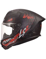LS2 FF820 Rapid III KaiJu II Matt Black/Red/White