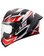 LS2 FF820 Rapid III Xtrem Gloss White/Black/Red