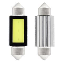 Amio – Λαμπάκια Πλαφονιέρας LED 39mm C5W C10W 12V 2.4W 5600K 3xCOB CANBUS για Ισχυρό Ομοιόμορφο Φωτισμό Εσωτερικού – Σετ 2 Τεμ. (01640/AM)