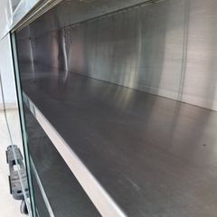 Ποτηριέρα ανοξείδωτη 226*31*69 εκ, με 2 συρόμενα τζάμια χωρίς ροδάκια. Μεταχειρισμένο. Ποιότητα & Τιμή Stockinox-thumb-6