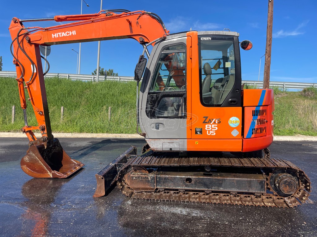 Εκσκαφάκι (διαβολάκι) Hitachi 2005 ZX85US **8000kg**