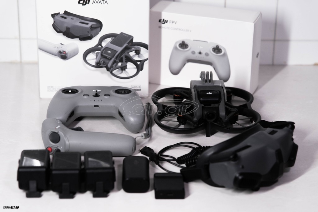DJI Avata Full FPV Combo + Remote Controller 2 + 3 Μπαταρίες + Βάση GoPro