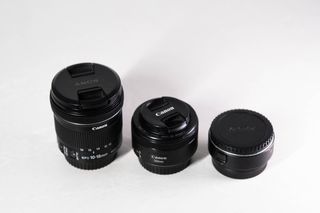 Canon EF-S 10-18mm + Canon 50mm f/1.8 STM + Viltrox EF–E II Adapter (για Sony)