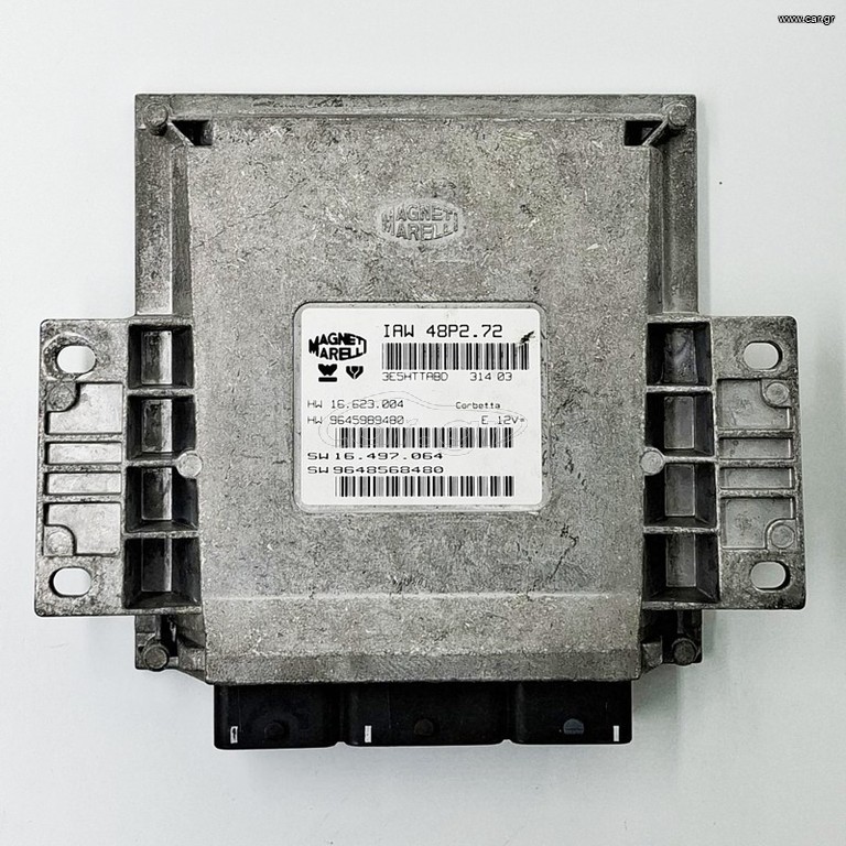 ΕΓΚΕΦΑΛΟΣ CITROEN C3 1.1, HW 9645989480, SW 9648568480, IAW 48P2.72, 16.623.004