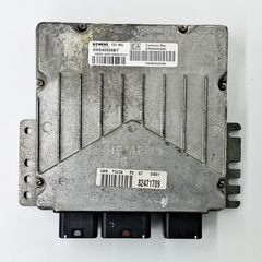 ΕΓΚΕΦΑΛΟΣ PEUGEOT 307 2.0 HDI, 5WS40030B-T, -- ΞΕΚΛΕΙΔΩΤΟΣ --, SW 9646449280, HW 9644302380, SID 801