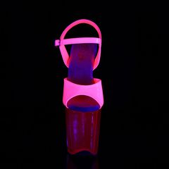 Pleaser Ankle Strap Sandal- Platform 20cm Flamingo-809UVT