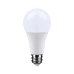 VTAC - Λάμπα LED E27 17W CREE A65 6500K - SKU: 2144586