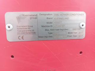 Χορτοκοπτικά Kverneland 2017 4332 CT-thumb-8