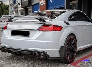 AUDI TT TTS 8S 2015> Carbon ΔΙΑΧΥΤΗΣ ΤΕΛΙΚΑ ΕΞΑΤΜΙΣΕΩΝ + ΑΕΡΟΤΟΜΗ