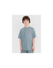 Boy's oversize Tshirt with print 4F 4FJWSS25TTSHM191446S