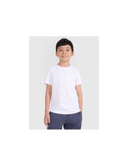 Boy's regular plain Tshirt 4F 4FJRMM00TTSHM325410S