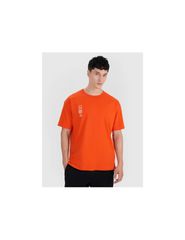 Men's oversize printed Tshirt 4F 4FRSS25TTSHM265270S