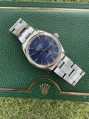 Rolex AirKing 5500 34mm Blue Dial