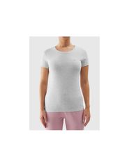 Women's elastic slim plain Tshirt 4F