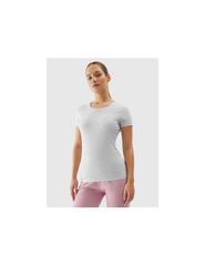 Women's elastic slim plain Tshirt 4F-thumb-1