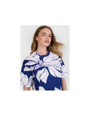 Women's oversize printed Tshirt 4F 4FRSS25TTSHF269291A