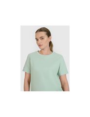 Women's oversize printed Tshirt 4F 4FWSS25TTSHF223847S