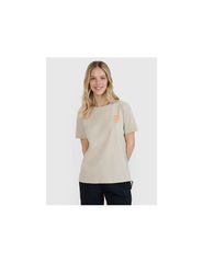 Women's oversize printed Tshirt 4F 4FWSS25TTSHF199483S