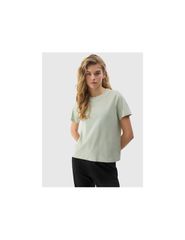 Women's plain organic cotton Tshirt 4F-thumb-1