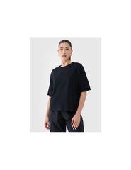 Women's regular waffle knit Tshirt 4F 4FRSS25TTSHF265120S