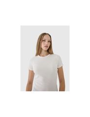 Women's slim ribbed tshirt 4F 4FWSS25TTSHF196811S