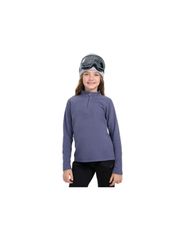 Fleece sweatshirt for girls 4F F060 navy blue 4FJWAW25UFLEF060 31S