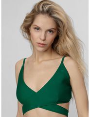 4F Women's Bikini Top Swimsuit H4L21KOS003G46S Green