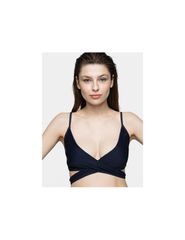 4F Women's Swimsuit Bikini Top H4L21KOS003G31S Navy Blue