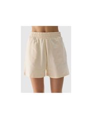 Women's cotton sweat shorts 4F