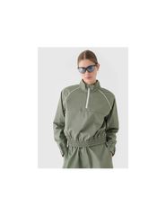 Women's cropped transition jacket with a standup collar 4F 4FRSS24TTJAF088644S