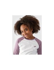 Longsleeve regular plain girls 4F Junior 4FJWAW24TLONF29151S