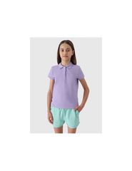 Girls' regular polo shirt 4F Junior