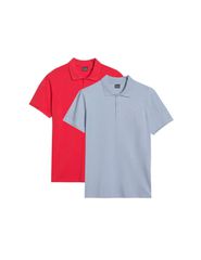 Men's polo shirt 4F SET OF 2 SHIRT 2PSS4FWSS25TPTSM40792S