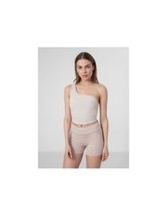 Women's OneShoulder Yoga Crop Top 4F H4Z22TSD033